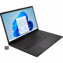 Nešiojamas kompiuteris HP 17-cp3280ng, juodas, AMD Ryzen 7 7730U, AMD Radeon Graphics, 16GB DDR4, 512GB (512GB SSD), Windows 11 Home
