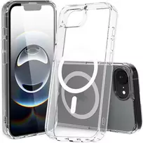 Nevox StyleShell SHOCKFlex - iPhone 16e/17e permatomas, suderinamas su MagSafe