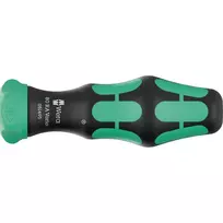 Wera 80 RA Vario 05051495001 atsuktuvo rankena su terkšle, 113,5 mm, juodos/žalios spalvos
