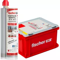 Injekcinis/tvirtinimo skiedinys FISCHER FIS VL 360 S HWK G, pilkas, 360 ml