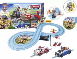 Žaislinė lenktynių trasa CARRERA FIRST Paw Patrol On the Track 20063056 – vaikiškas slot car rinkinys