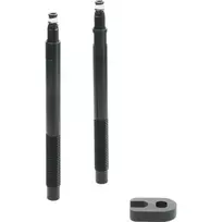 Ventilio prailginimas Tubeless, 65 mm (juodas, 2 vnt. rinkinys)
