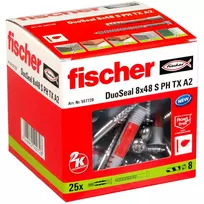 Inkarinis varžtas Fischer DuoSeal 8 x 48 S PH TX A2