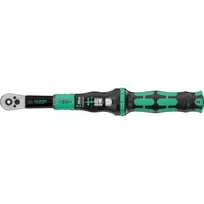 Drehmomentschlüssel mit Durchsteckvierkant Click-Torque Lock A 6 R/L schwarz/grün, Abtrieb 1/4 Bit-Aufnahme, 2,5 bis 25Nm