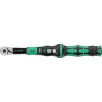 Drehmomentschlüssel mit Umschaltknarre Click-Torque Lock A 5 schwarz/grün, Abtrieb 1/4, 2,5 bis 25Nm