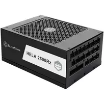 Maitinimo blokas HELA 2500R, juodas, 4x 12 kontaktų aukštos galios GPU, 7x PCIe, kabelių valdymas, 2500 W