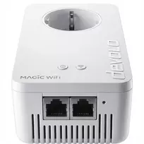Powerline adapterių rinkinys Devolo Magic 2 WiFi 6 next Starter Kit — baltas, modelis 7188