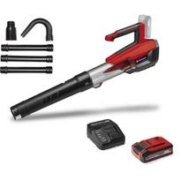 Belaidis lapų pūstuvas EINHELL Professional GP-LB 18/200 LI su 4,0 Ah Li‑Jonų akumuliatoriumi ir latakų valymo rinkiniu