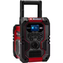 Nešiojamas radijo imtuvas EINHELL TE-CR 18 Li DAB+ FM Bluetooth USB, maitinamas baterija (TE-CR 18 Li suderinamas)