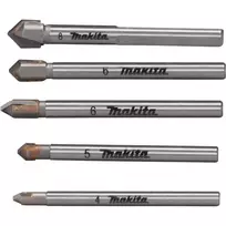 Gręžtų rinkinys stiklui ir plytelėms Makita E-25410, 5 vnt.