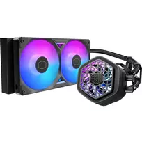 Skystas CPU aušintuvas Cooler Master MasterLiquid 240 Atmos II – 240 mm radiatorius, VRM ventiliatorius, RGB