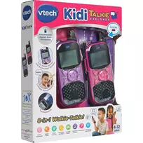 KidiTalkie Explorer, Walkie-Talkie pink/lila, 2 Stück
