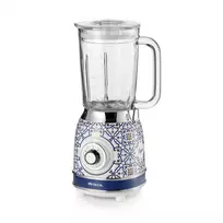 Ariete 583 Capri blenderis su 1,5 l stikliniu indu, 4 nerūdijančio plieno peiliukais, 4 greičiais + pulsu, 1000 W