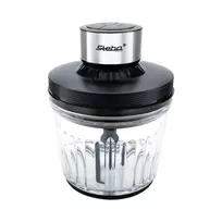 Steba MG 400, 2 l, juoda, stiklas, nerūdijantis plienas, 400 W, 230 V