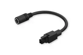 Maitinimo laidas TELTONIKA PR2PD01B, 0,1 m, 4 kontaktų, juodas