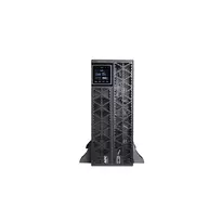 APC Smart-UPS On-Line, 5kVA/5kW, stelažinis/bokštinis, 230V, 2x IEC C13+1x IEC C19+tvirtas laidas 3 laidų (H+N+E) lizdai, tinklo kortelė, be bėgių komplekto