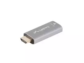 Adapteris vaizdo kabeliui Lanberg AD-HD-DP-01 HDMI Type A DisplayPort sidabrinis