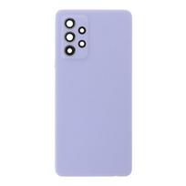 Galinis dangtelis Samsung A525 / A526 / A528 A52 4G / A52 5G / A52S 5G violetinis (su kameros stikliuku) OEM