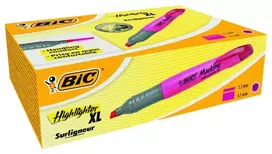 BIC Highlighter XL rožinis, 2-5 mm, dėžutė 10 vnt. 247130