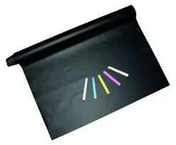 Lipni kreidinė lenta Stanger 41000013, 45 x 200 cm, matinis paviršius rulone