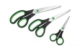 Forpus žirklės, 25,5 cm, gumuotos 1110-006