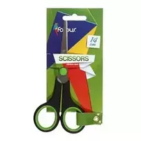 Žirklės FORPUS FO60605 14 cm, gumuotos rankenos, nerūdijančio plieno ašmenys