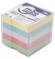 Užrašų bloknotas Forpus 9x9 cm, Assorti, neklijuotas, su viršeliu (800) 0716-007