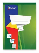 Užrašinė su išimamais lapais, Forpus, A5/70, languota 0723-002