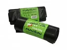 Šiukšlių maišai Plasta, 20 l / 20 vnt., 20 mikr., juodi
