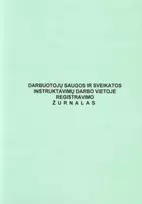 Darbo saugos ir sveikatos instruktažų žurnalas, A4, 24 lapai (0720-024)