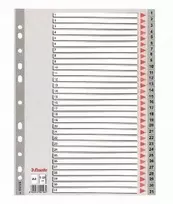 Skyriklis Esselte PP, A4, numeriai 1–31, plastikinis