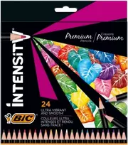 BIC Intensity spalvinimo pieštukai 24 spalvos 967823