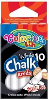 Colorino Kids Dulkėta kreida balta 10 vnt