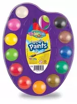 Colorino Kids vandens spalvų paletė 12 spalvų