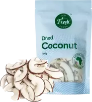 Džiovintas kokosas Eco fresh foods 100 g – smulkiai tarkuotas kokosas