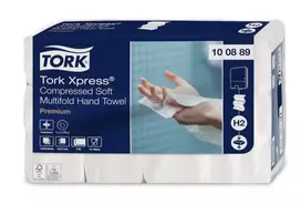 Servetėlės rankoms Tork Xpress Soft Multifold H2, 2 l., 225 lap., 22,2x24 cm, Z, 12 vnt.