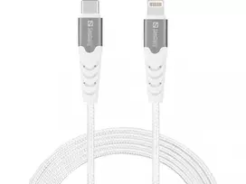 Sandberg USB-C PD į Lightning MFI 1M PRO laidas, 1 m, Lightning, USB C, vyriškas, vyriškas, baltas