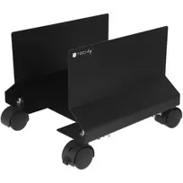 Techly CPU plieninis stovas su ratukais, juodas ICA-CS 34