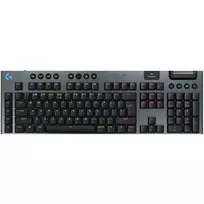 Belaidė žaidimų klaviatūra Logitech G G915 X LIGHTSPEED, USB RF / Bluetooth, QWERTY US International, juoda