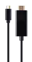 Vaizdo kabelio adapteris Gembird A-CM-HDMIM-01, USB-C / HDMI, 2 m