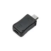 Logilink USB adapteris – Micro-USB B (patinas) į Mini-USB, A tipas (patelė) – USB 2.0 – juodas (AU0010)