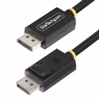 StarTech.com 1 m DisplayPort 2.1 laidas, VESA sertifikuotas DP40, UHBR10/HDR/HDCP 2.2, 8K 60Hz/4K 144Hz su DSC 1.2a, 40Gbps, DP 2.1 laidas, UHD monitoro laidas, M/M