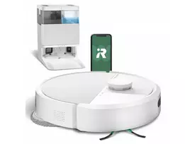 Valymo robotas iRobot Roomba Plus 405 Combo su AutoWash stotele (balta)