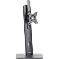 StarTech.com laisvai pastatomas monitoriaus stovas – reguliuojamo aukščio monitoriaus stovas – VESA laikikliams iki 32 colių (7 kg) – ergonomiškas monitoriaus stovas ant stalo – pakreipimas / pasukimas / sukimas