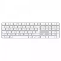 Apple Magic Keyboard universalus USB + Bluetooth QWERTY anglų baltas