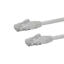 StarTech.com 7m CAT6 Ethernet kabelis - Baltas CAT 6 Gigabit Ethernet laidas - 250MHz 100W PoE RJ45 UTP tinklo/jungiamasis laidas be užkabinimų su įtempimo mažinimu, individualiai išbandytas