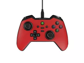 GENESIS Mangan 300 Raudonas USB žaidimų pultas Analoginis / Skaitmeninis Android, Nintendo Switch, PC