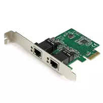 StarTech.com dviejų prievadų Gigabit PCI Express serverio tinklo adapterio kortelė – PCIe NIC