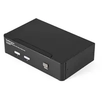 StarTech.com 2 prievadų USB HDMI KVM jungiklis su garsu ir USB 2.0 šakotuvu