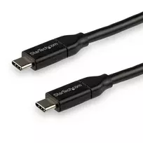 StarTech.com USB-C į USB-C laidas su 5A PD - vyriškas/vyriškas - 3 m (10 pėdų) - USB 2.0 - USB-IF sertifikuotas
